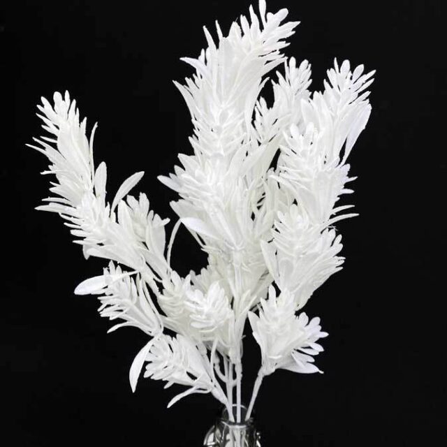 Valkoinen teko-oksa 45cm