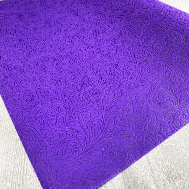 Violetti kuitukangas kuvioitu, 50 x 50cm