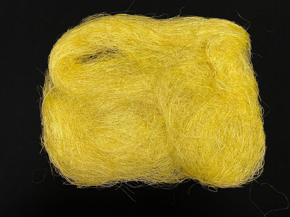 Sisal 50g, vaalean keltainen