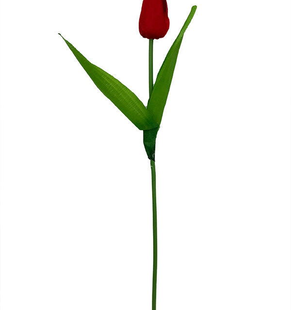 Tulppaani keinotekoinen kukka, punainen