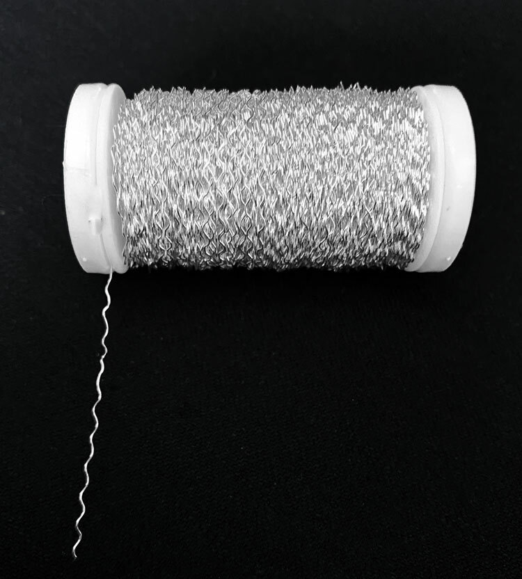Rautalankanauha 50g, hopea