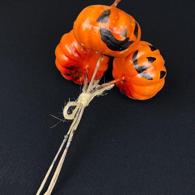 Pieni halloween koristekurpitsa, 3kpl