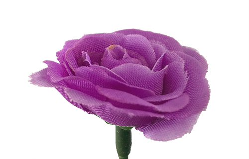 Mini tekoruusu-kukkapää, violetti