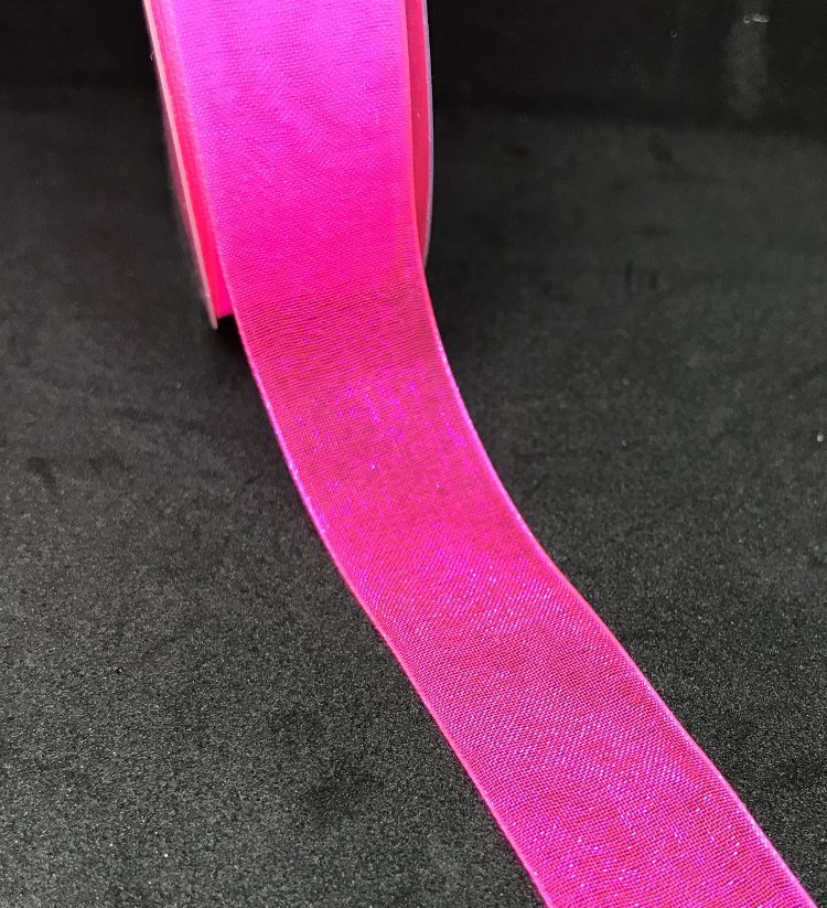 Organzanauha 2,0cm/3m, pinkki