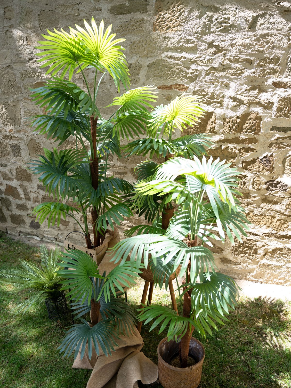 Viuhkapalmu tekopalmu 130 cm - Image 4