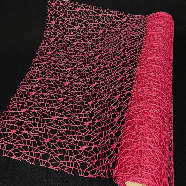 Koristemesh 50cm/5m, viininpunainen