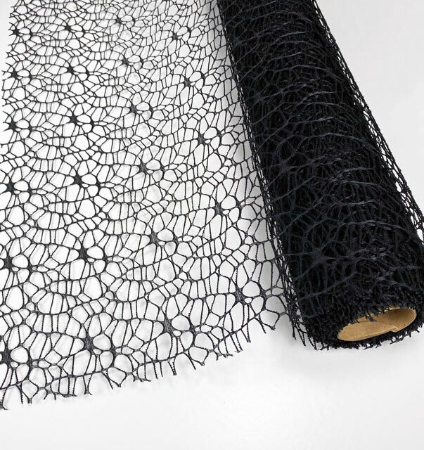 Koristemesh 50cm/5m, musta