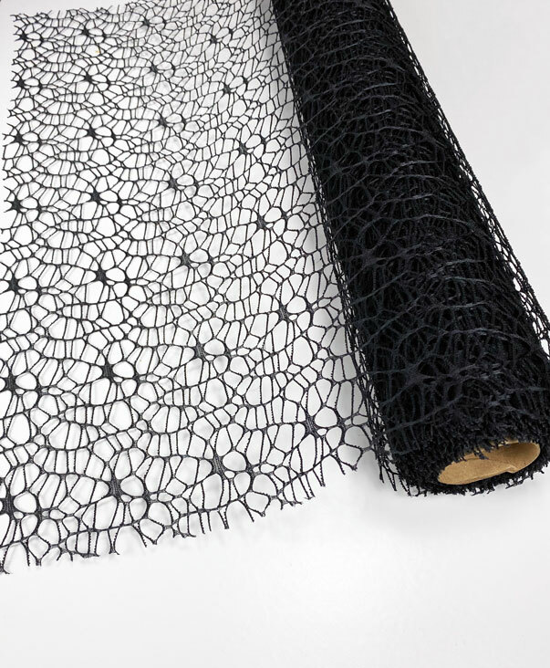 Koristemesh 50cm/5m, musta