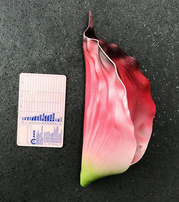 Kalla tekokukkapää, viininpunainen/musta - Image 3