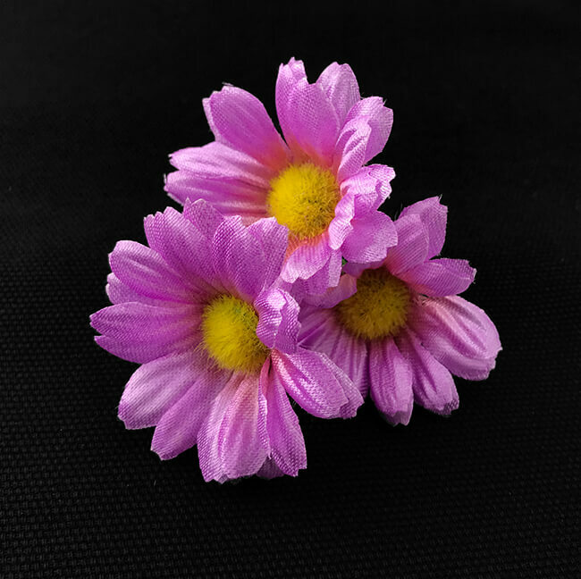 Kamomilla tekokukkapää, violetti - Image 2