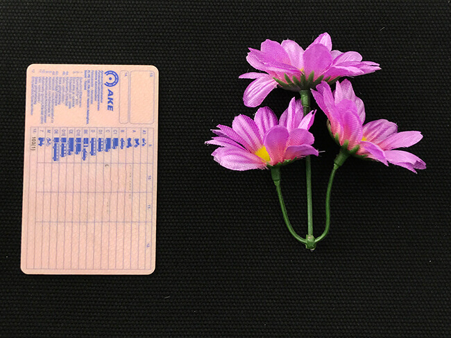 Kamomilla tekokukkapää, violetti - Image 3