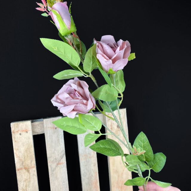 Kaunis tekoruusu 93cm, cappuccino