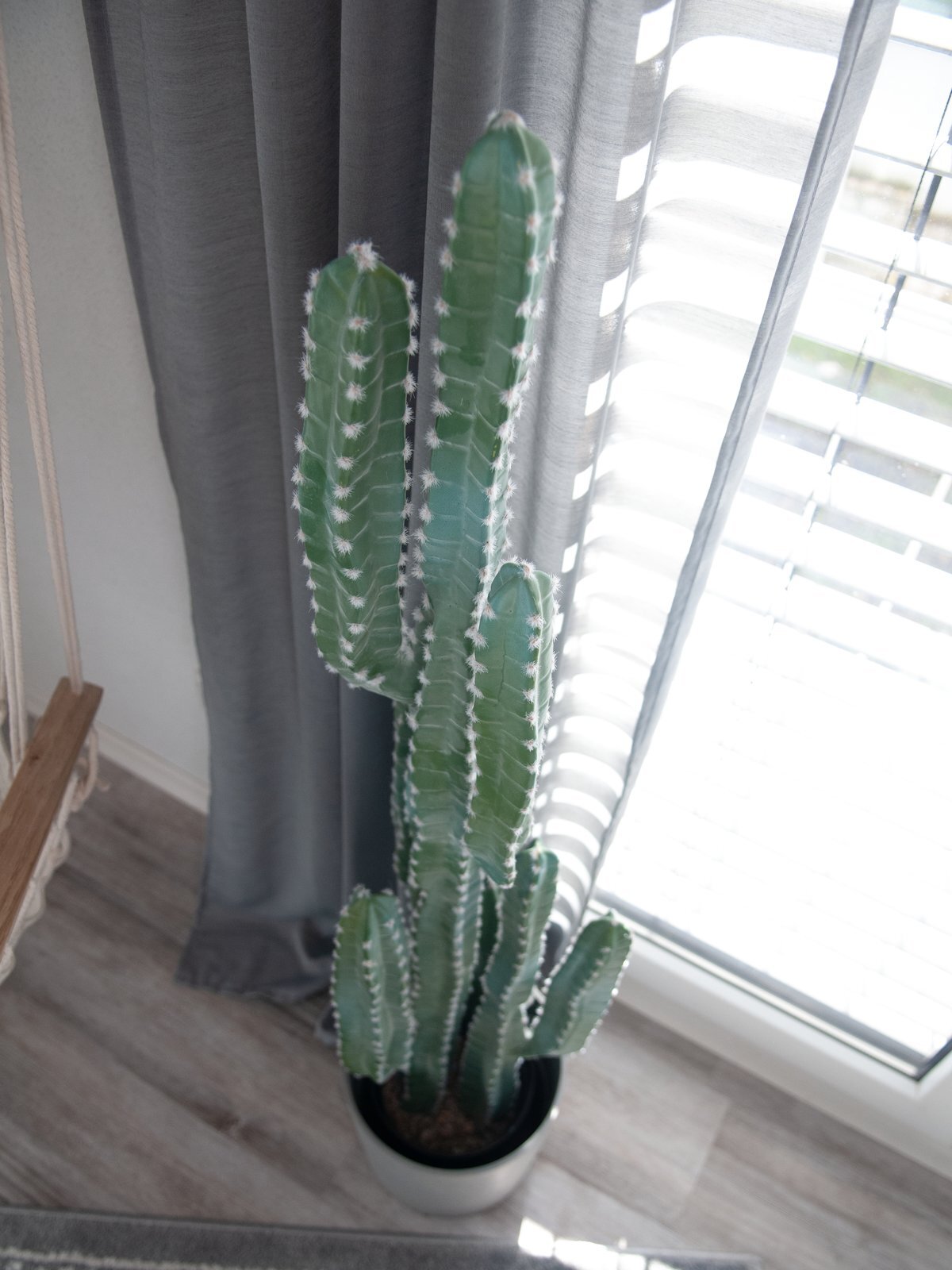 Meksikolainen tekokaktus, vihreä, 123 cm - Image 6