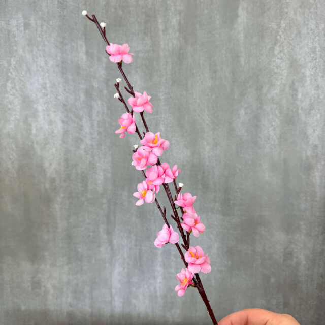 Kirsikankukka tekokukka pinkki