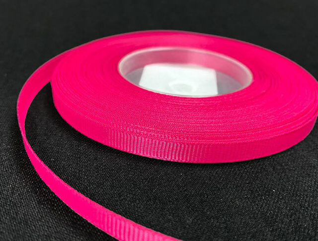 Grosgrain nauha 0,65cm/5m, pinkki
