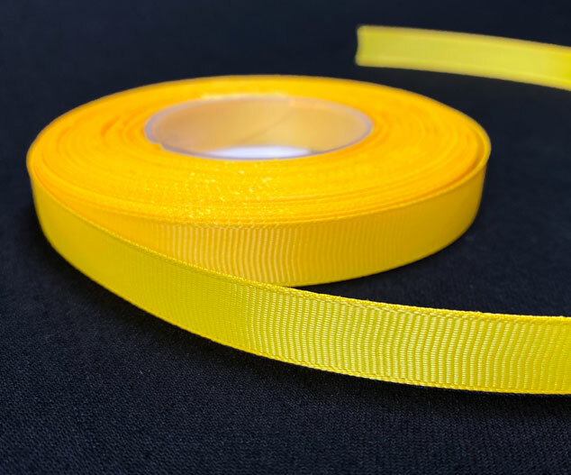 Grosgrain nauha 1,2cm/4m, keltainen