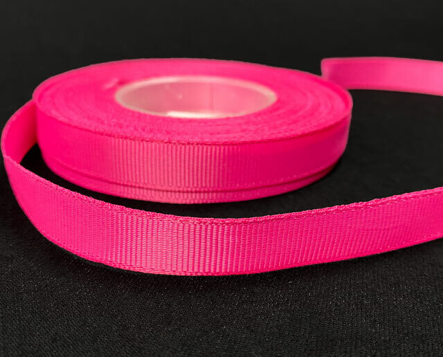 Grosgrain nauha 1,2cm/5m, pinkki