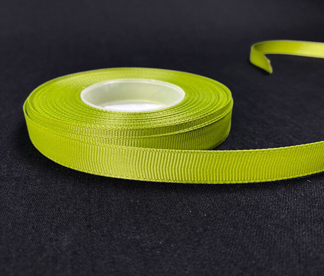 Grosgrain nauha 1,2cm/4m, oliivin vihreä