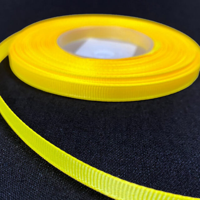 Grosgrain nauha 0,65cm/5m, keltainen