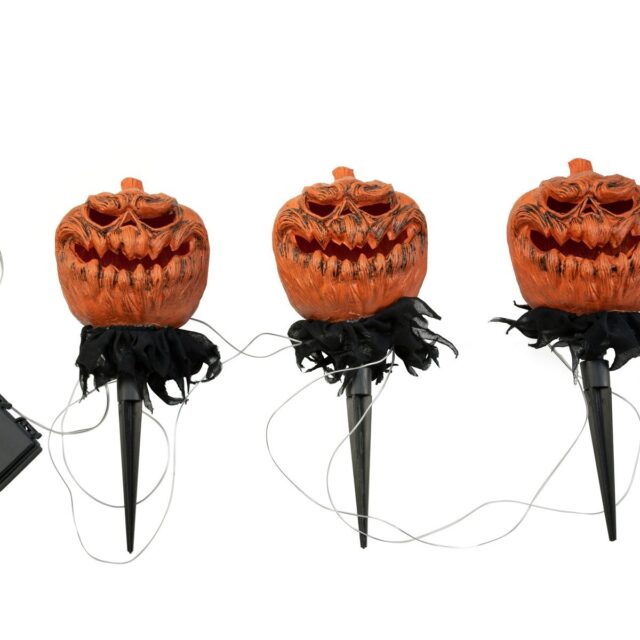 Halloweenkurpitsat valoilla, 3:n kurpitsan sarja