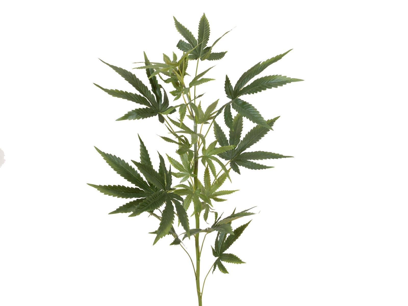 Tekohamppuoksa vihreä 90 cm - Image 2