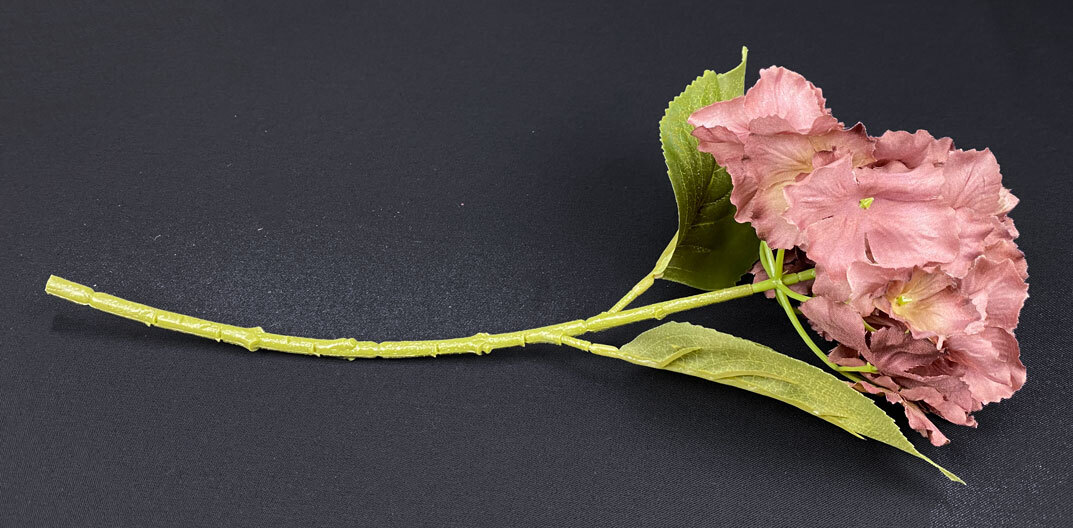 Hortensia tekokukka ruskea(viininpunainen) - Image 2