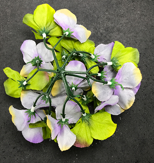 Hortensia tekokukkapää, vihreä/siniharmaa - Image 4