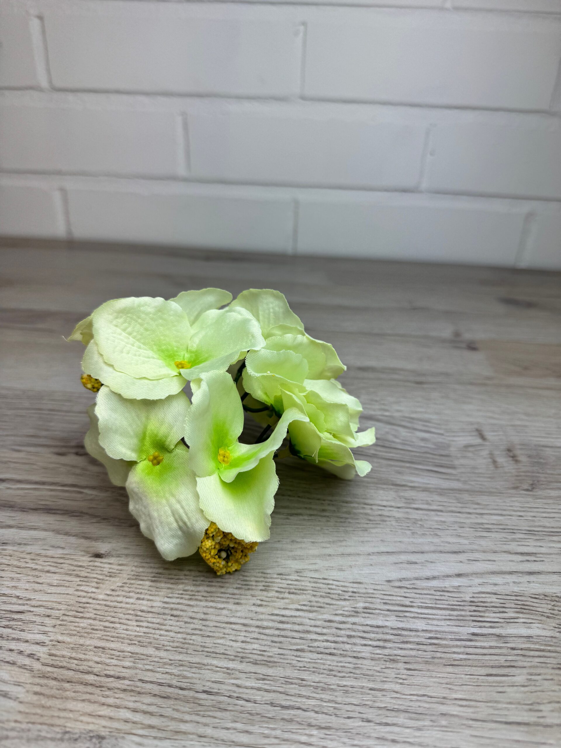 Hortensia kestokukkapää, vaalean vihreä - Image 2