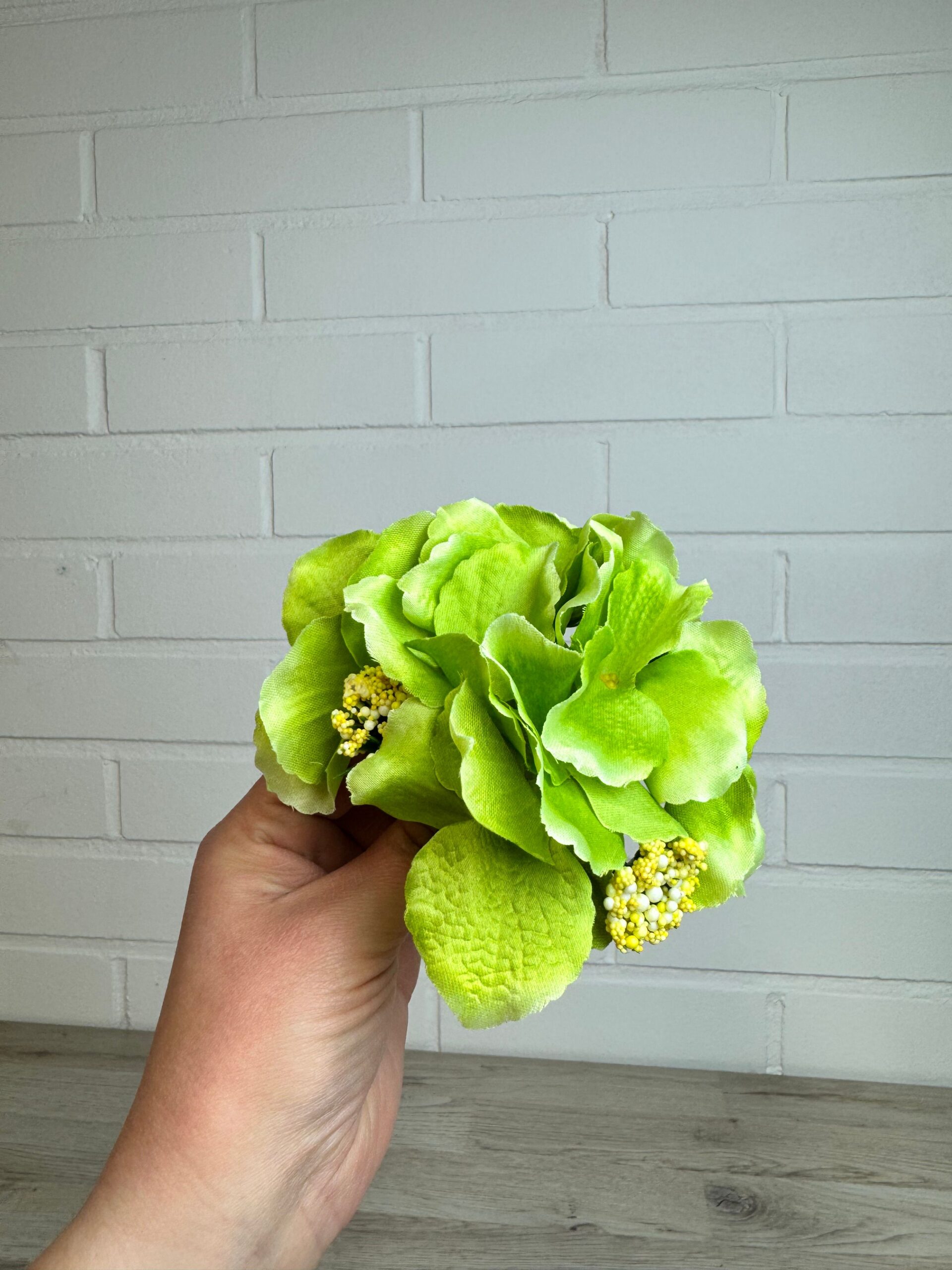 Hortensia kestokukkapää, vihreä - Image 2