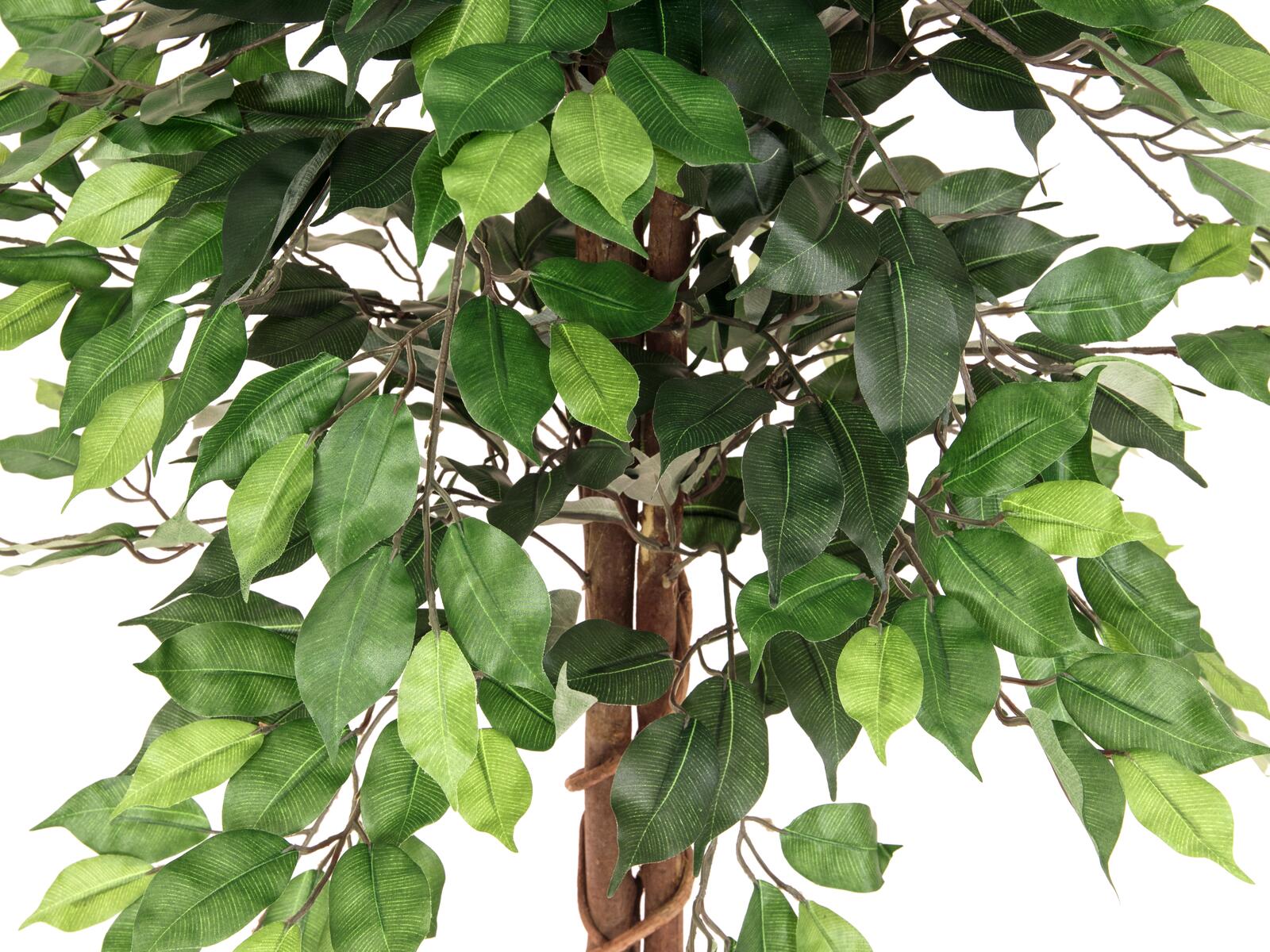 Monirunkoinen vihreä ficus-tekopuu 150 cm