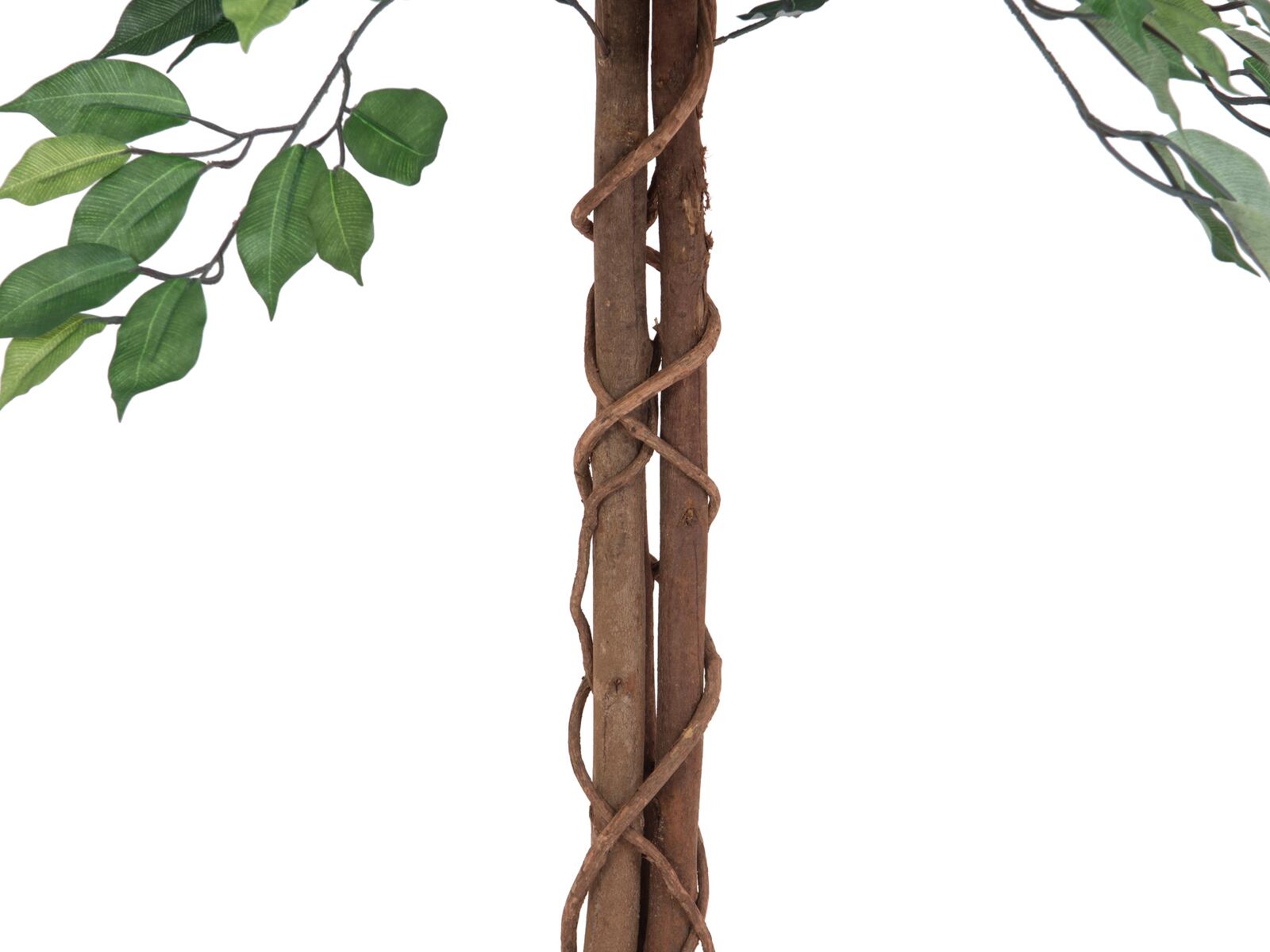 Monirunkoinen vihreä ficus-tekopuu 150 cm