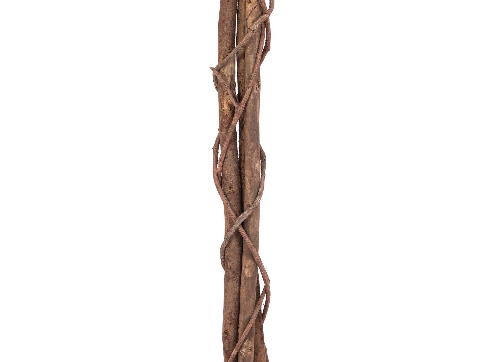 Vihreä monirunkoinen Ficus Benjamini -tekopuu 180 cm