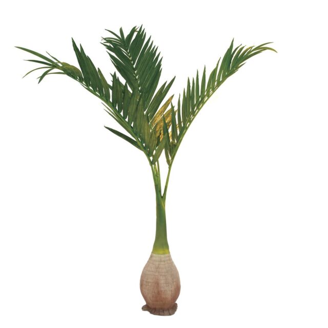 Vihreä feeniks-tekopalmu mukularungolla, 240 cm