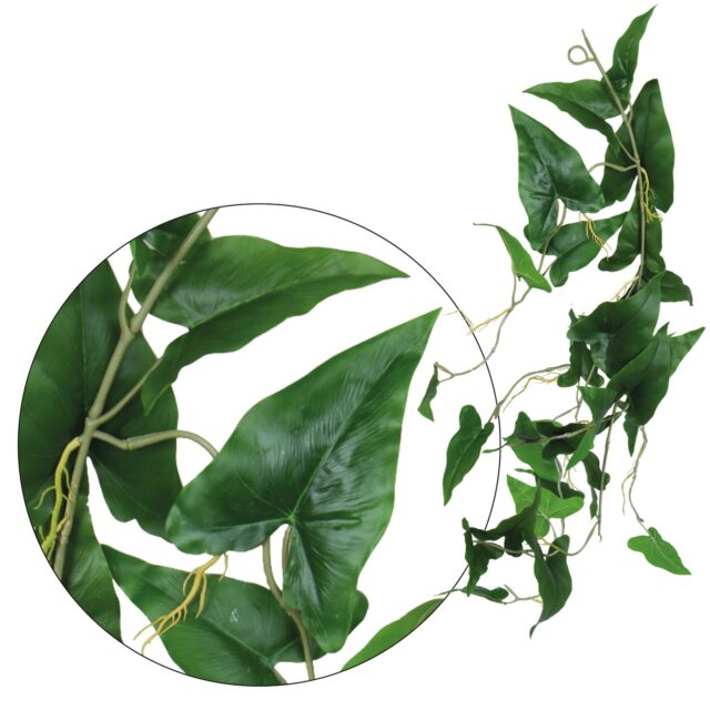Vihreä alokasia-tekokasviköynnös 105 cm