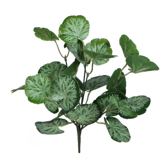 Vihreä begonia-tekokasvi 32 cm