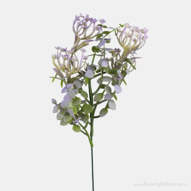 Violetti tekokukkainen marjaoksa, 48 cm