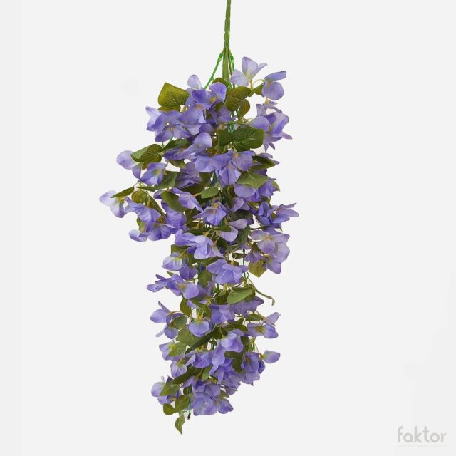 Lila-sininen bugenvilla-tekokasvi, 90 cm