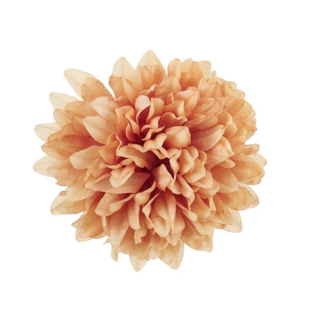 Beige krysanteemin tekokukkapää