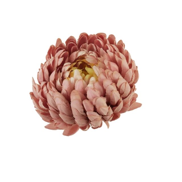 Syksynvaaleanpunainen krysanteemin tekokukan kukkapää