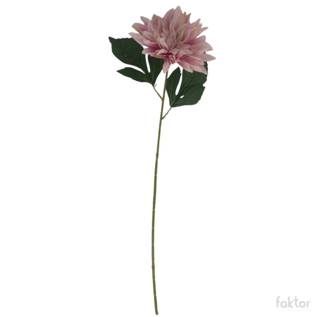 Vaaleanpunainen tekokukka-daalia 67 cm