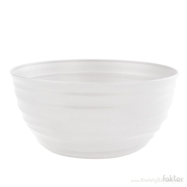 Valkoinen SONIA-kulhoruukku, halkaisija 18 cm