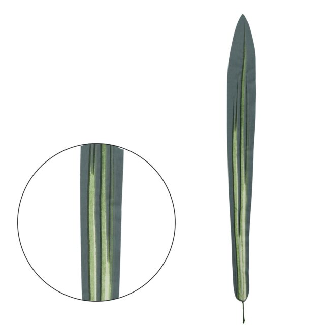 Vihreäsävyinen dracaena-tekolehti, 65 cm