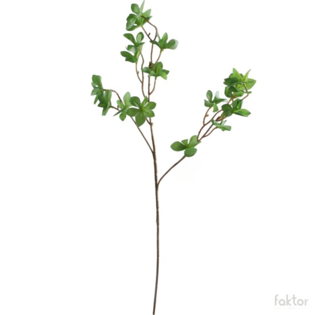 Vihreä enkianthus-tekokasvin oksa, 75 cm