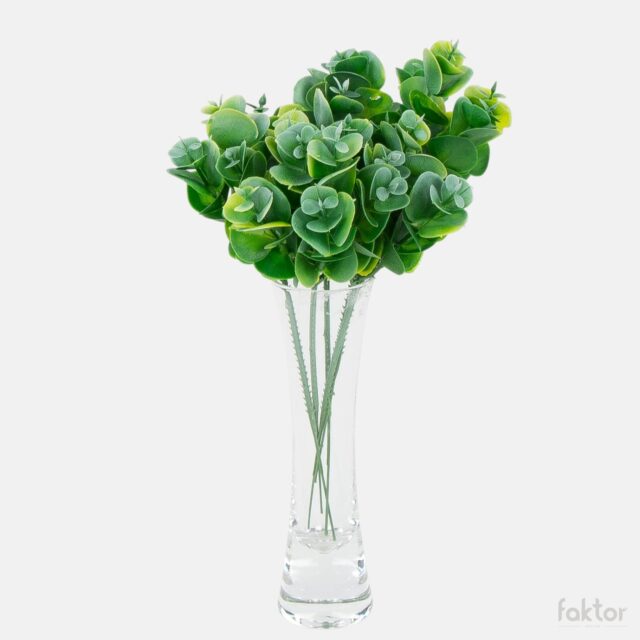 Valkoinen eukalyptuksen tekooksa 20 cm