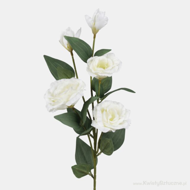 Kermanvärinen lisianthus-tekokukka, 70 cm