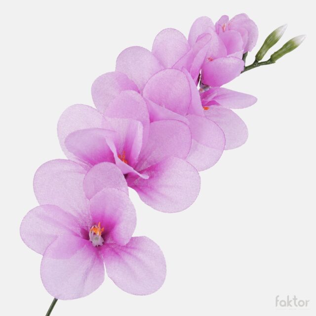 Vaaleanpunainen freesia-tekokukan kukkapää