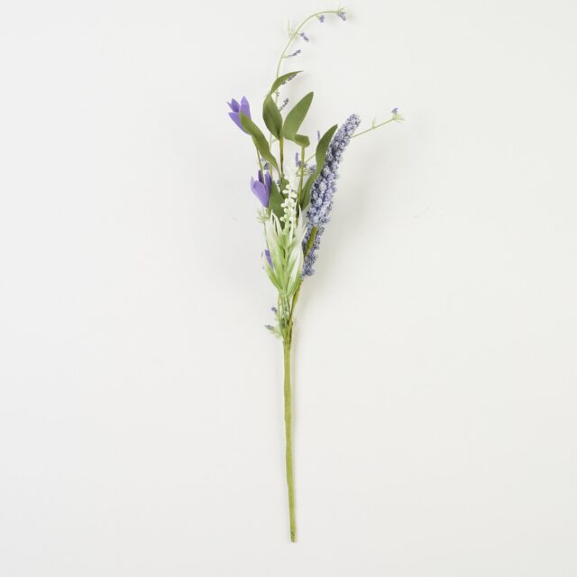 Violetti tekokukkaoksa 40 cm