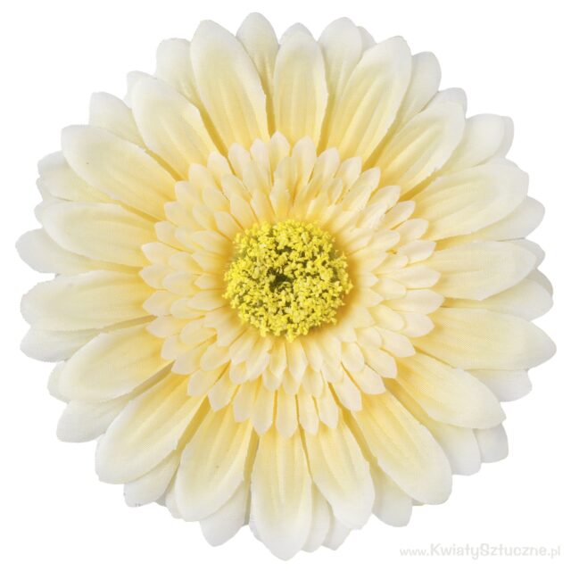 Keltainen XXL-gerbera-tekokukan kukkapää