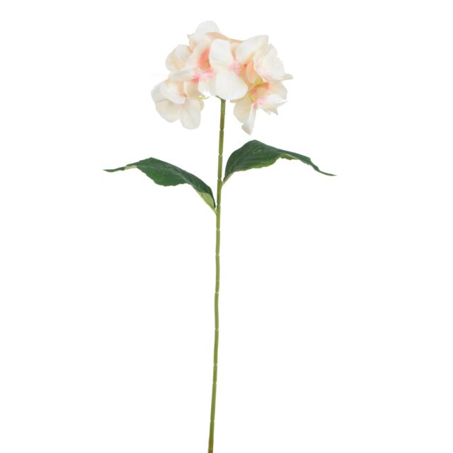 Kerma- ja vaaleanpunainen tekohortensian oksa 60 cm