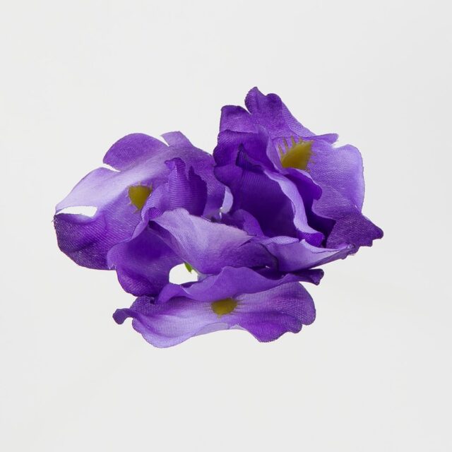 Violetti iiriksen tekokukan kukkapää